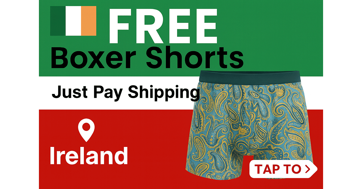 Free Boxer Shorts for Ireland