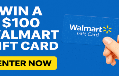 Win a $100 Walmart Gift Card – Limited Time USA Offer