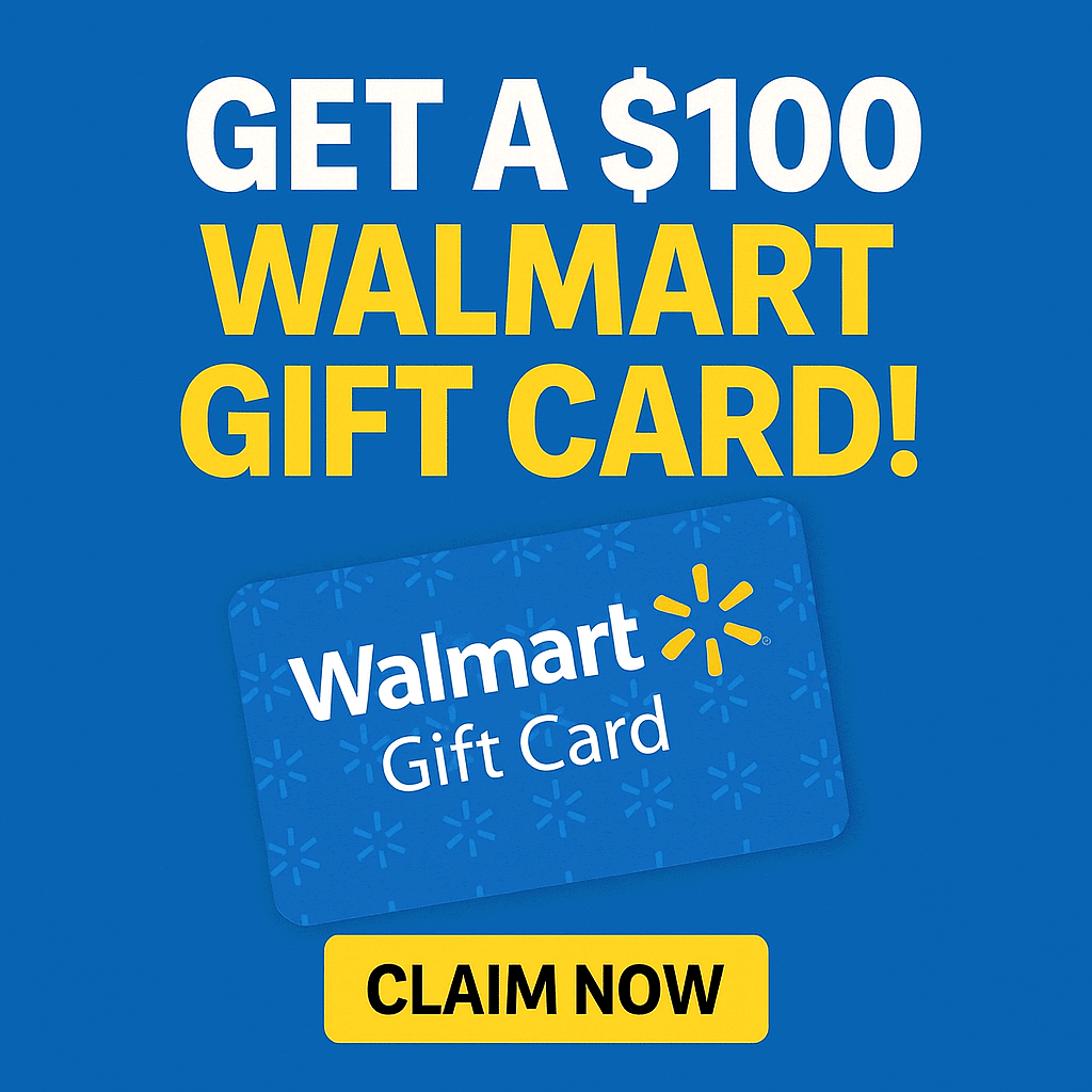 Walmart $100 Gift Card promo image